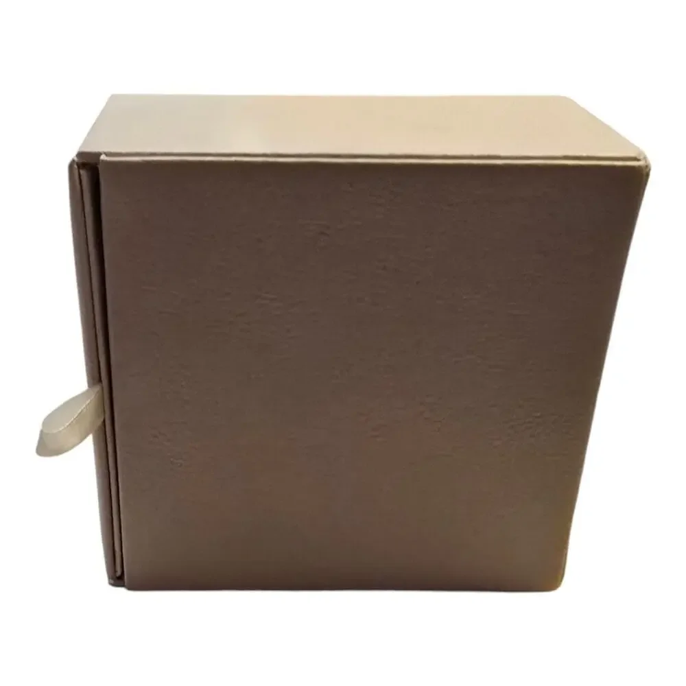 Brighton Follow Your Heart Two Tier Small Leather Jewelry Organizer Box New